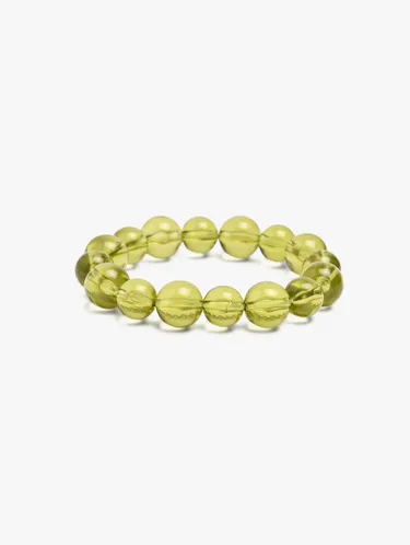 Elastic Bracelet With Transparent Resin Beads 251729 — image 1