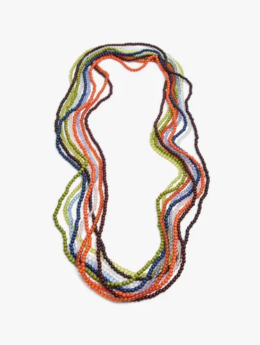 Set Of Long Resin Necklaces 251739 — image 1