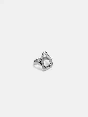 Irregular Ring - Stainless Steel 252109 — image 2