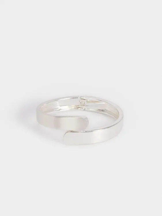 Rigid Silver Bracelet 160658 — image 2