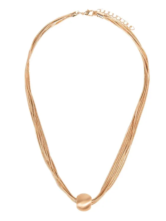 Short Silver Necklace 161000 — image 1