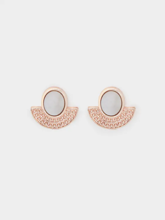 Fan Earrings With Shells 165823 — image 1