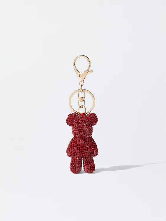 Keychain Charm Bear With Rhinestones 182252 — image 2