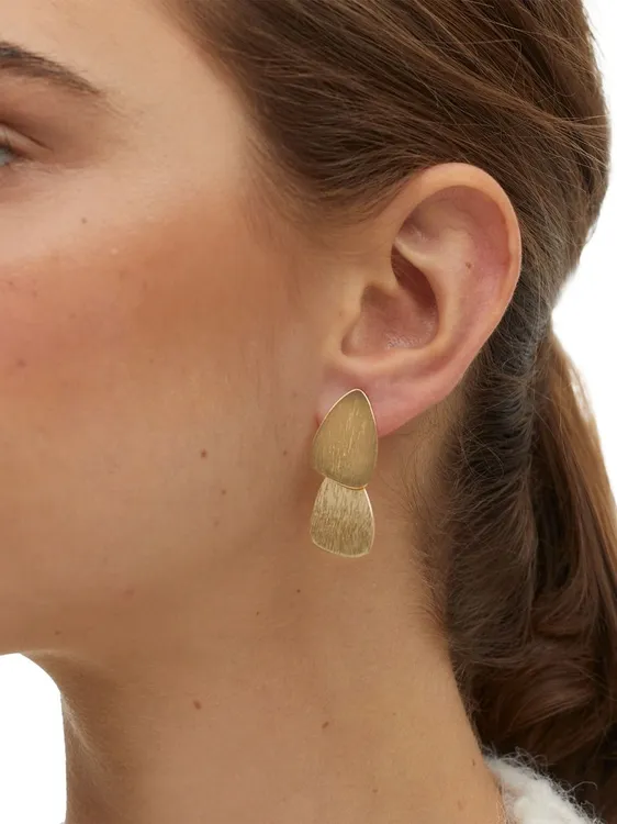 Dangle Golden Earrings 191888 — image 4