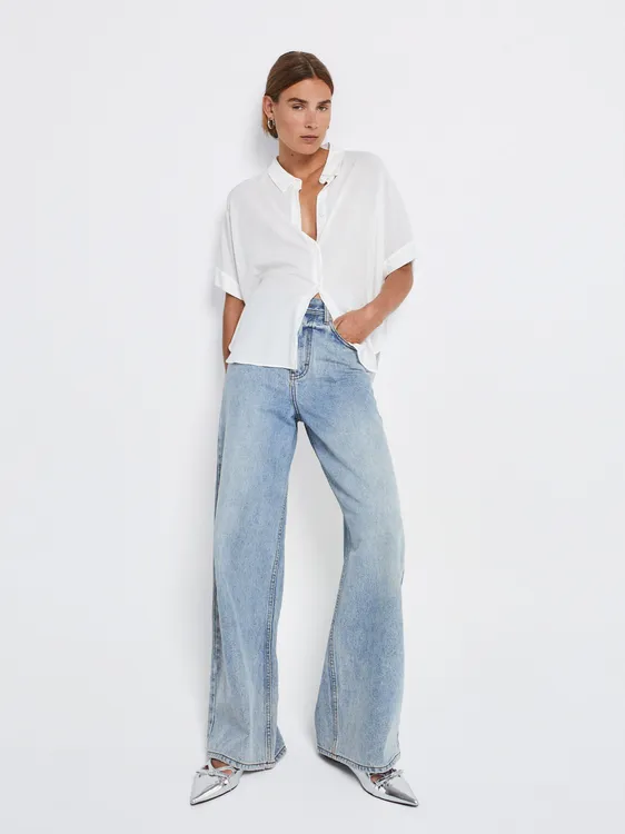 Short-Sleeved Shirt With Buttons 195325 — image 3