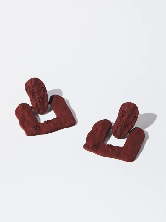 Earrings With Matte Effect 210295 — image 1