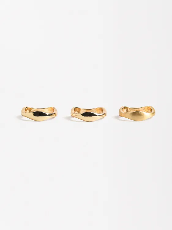 Set Of Wavy Rings 228684 — image 3