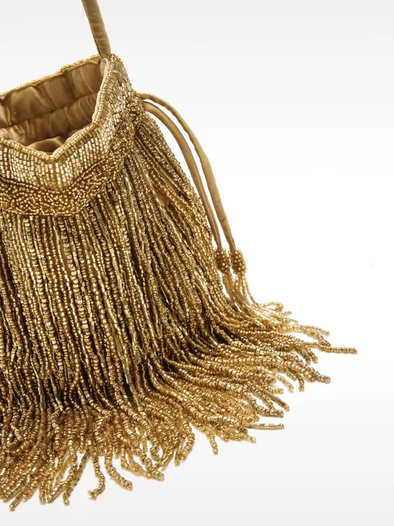 Party Bag With Beads And Fringes 231454 — image 1