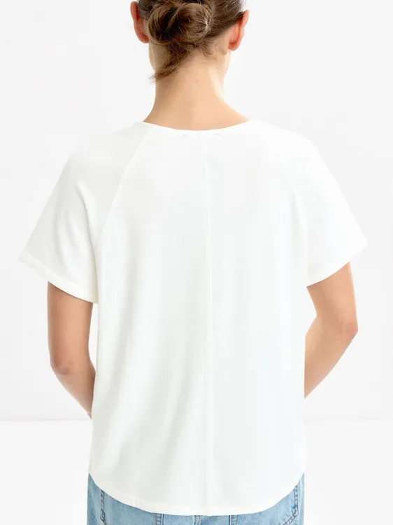 V-Neck Basic T-Shirt 231906 — image 2