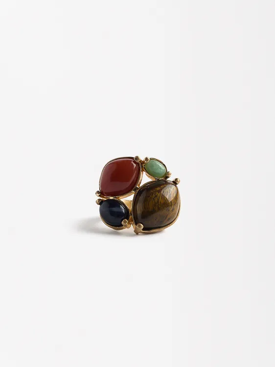 Ring With Multicolor Stones 232504 — image 2