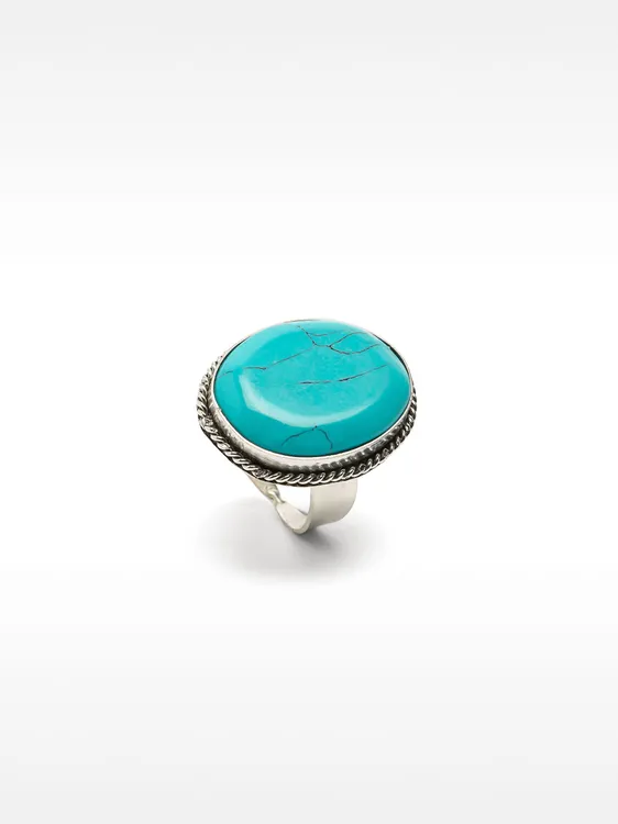 Blue-Tiful Antique Ring 232537 — image 1
