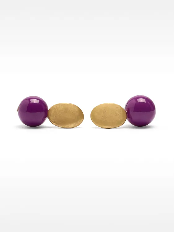 Short Earrings With Resin 232662 — image 1