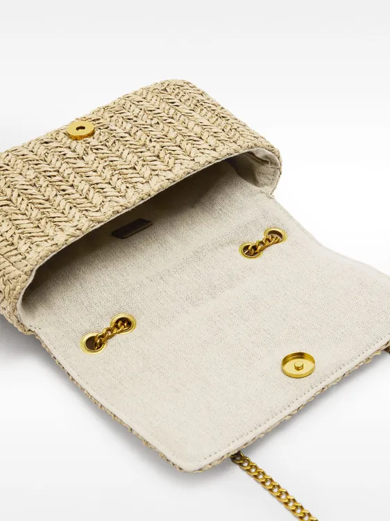 Shoulder Bag With Straw Effect 234353 — image 2