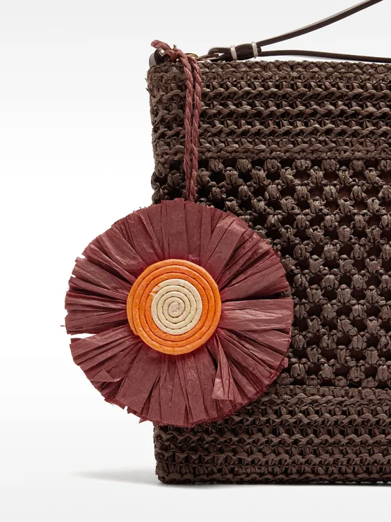 Straw-Effect Envelope Handbag 234760 — image 1