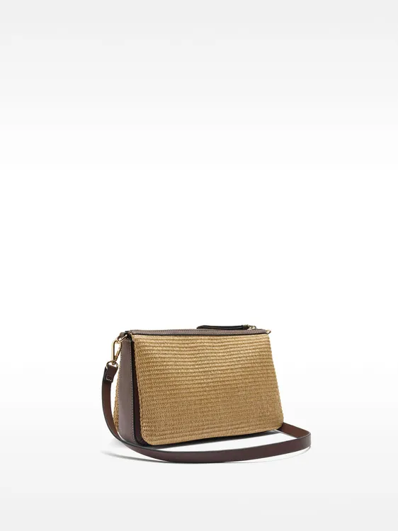 Crossbody Bag With Triple-Effect Straw 235071 — image 4