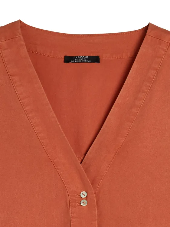 Short-Sleeved Shirt With 100% Lyocell 236766 — image 1
