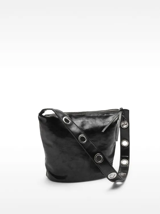 Shoulder Bag With Cracked Effect 237800 — image 1