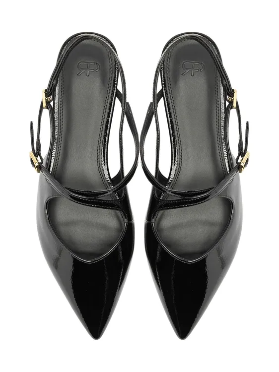 Ballet Flats Mule With Buckles 238294 — image 2