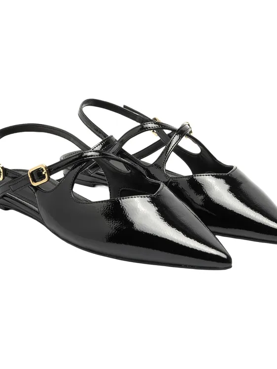 Ballet Flats Mule With Buckles 238294 — image 3