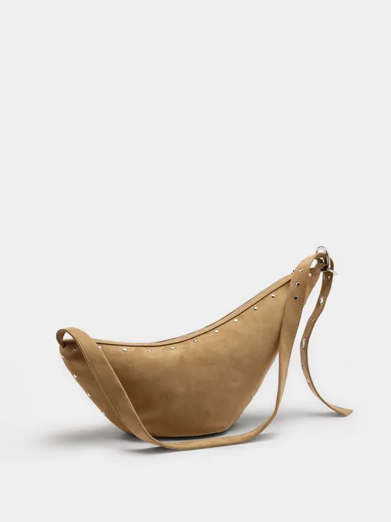 Asymmetric Shoulder Bag With Studs 239149 — image 4