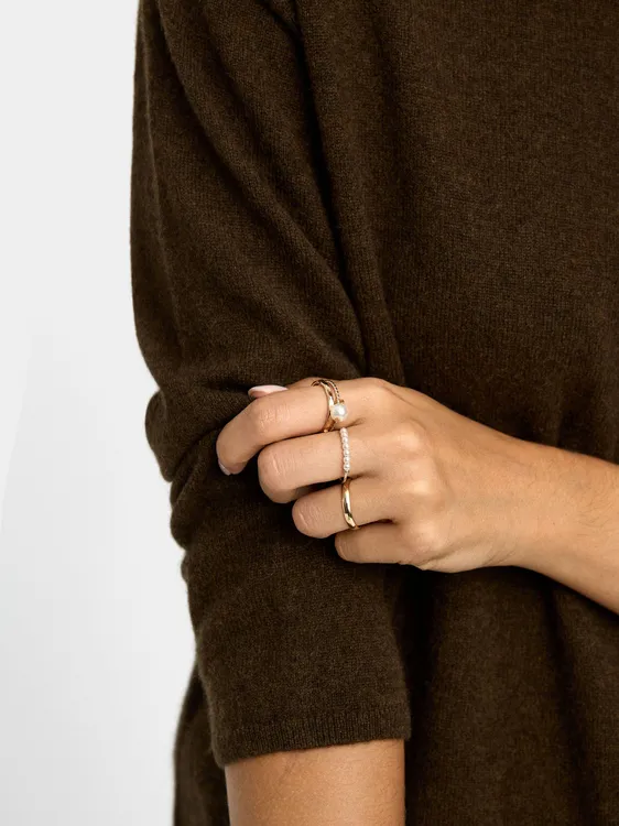 Set Of Rings With Pearls 239569 — image 1