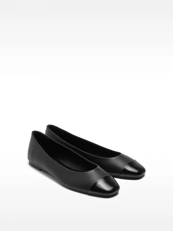 Contrast Ballet Flats 240309 — image 4