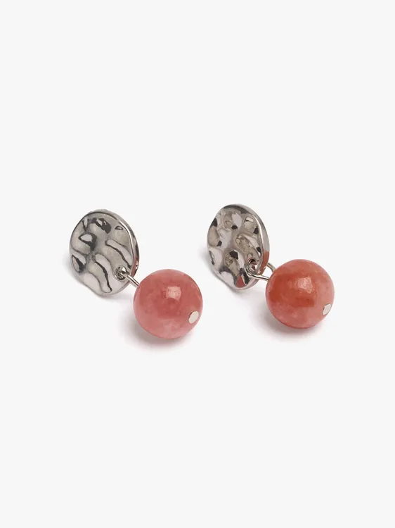 Short Earrings With Bead 240994 — image 4