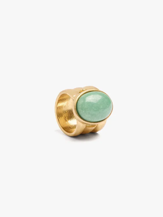 Oval Ring With Stone 241015 — image 2