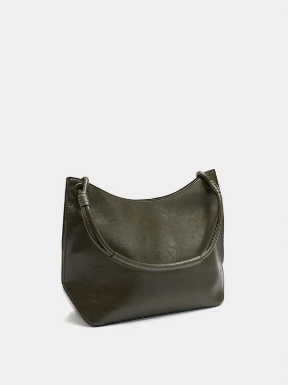 Shoulder Bag With Leather Details 241604 — image 2