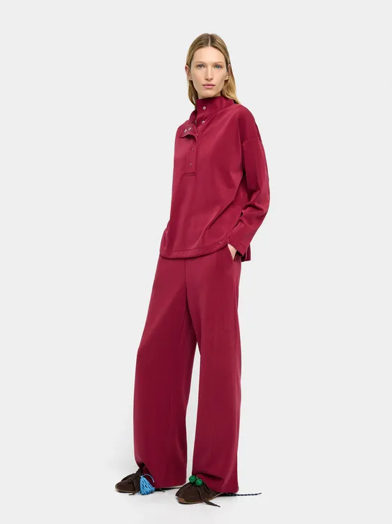 Sweatshirt With Buttons Soft Touch 241805 — image 3