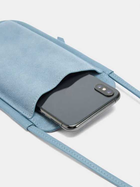 Mobile Phone Bag With Leather Details 241938 — image 4