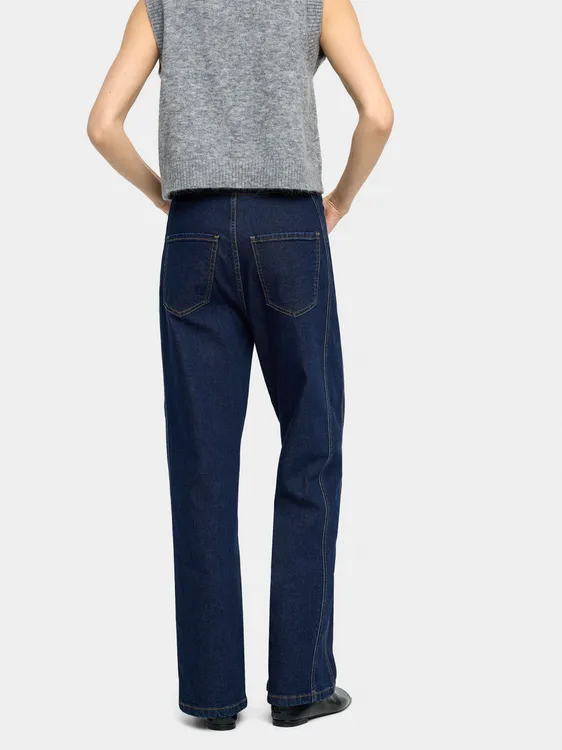 Jeans With Overlap Closure 242001 — image 2