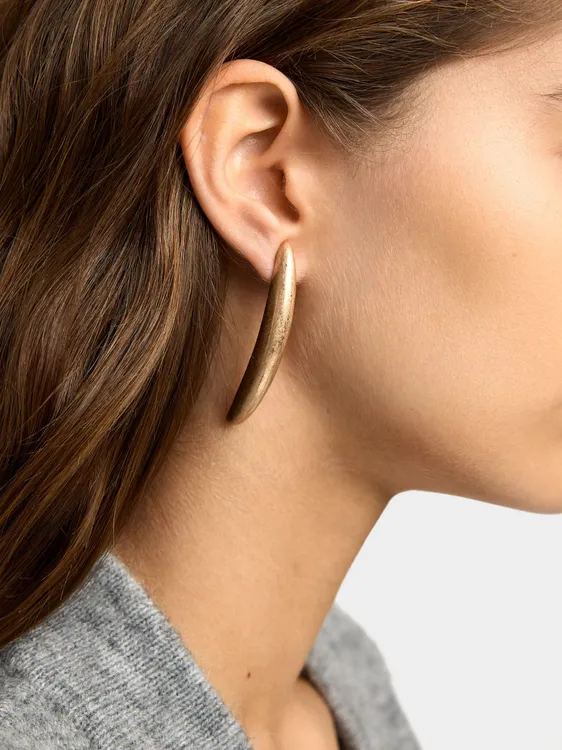Earrings With Rounded Bars 242266 — image 1