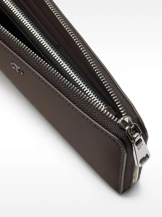 Soft Texture Wallet With Zipper 242366 — image 1