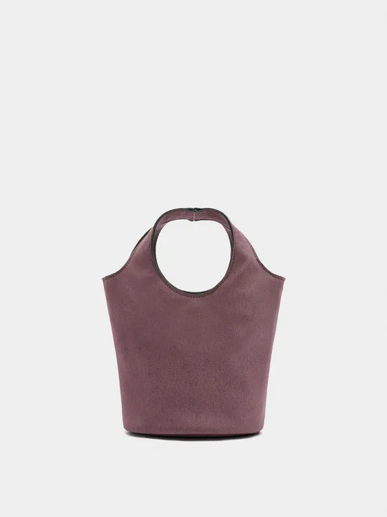 Leather-Effect Bucket Bag 242468 — image 3