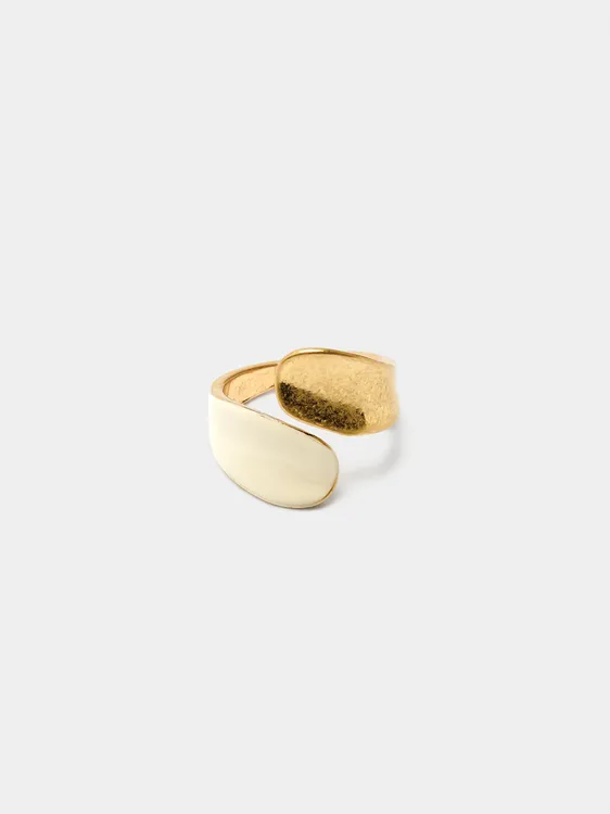 Crossed Ring With Enamel 242469 — image 3
