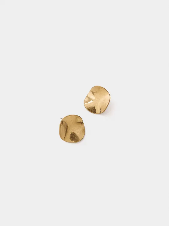Irregular Round Earrings 242510 — image 1