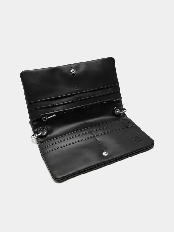 Leather-Effect Wallet With Strap 242656 — image 2