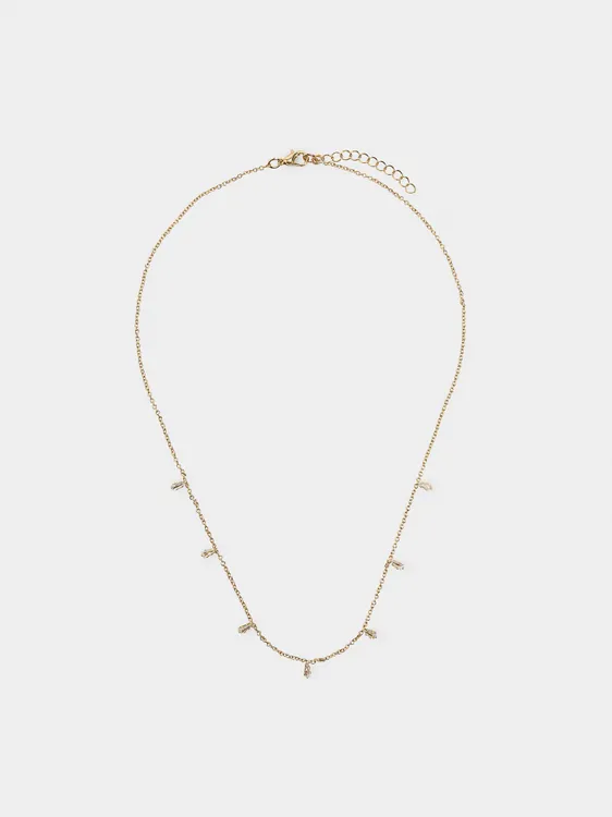 Necklace With Zirconia 242842 — image 4