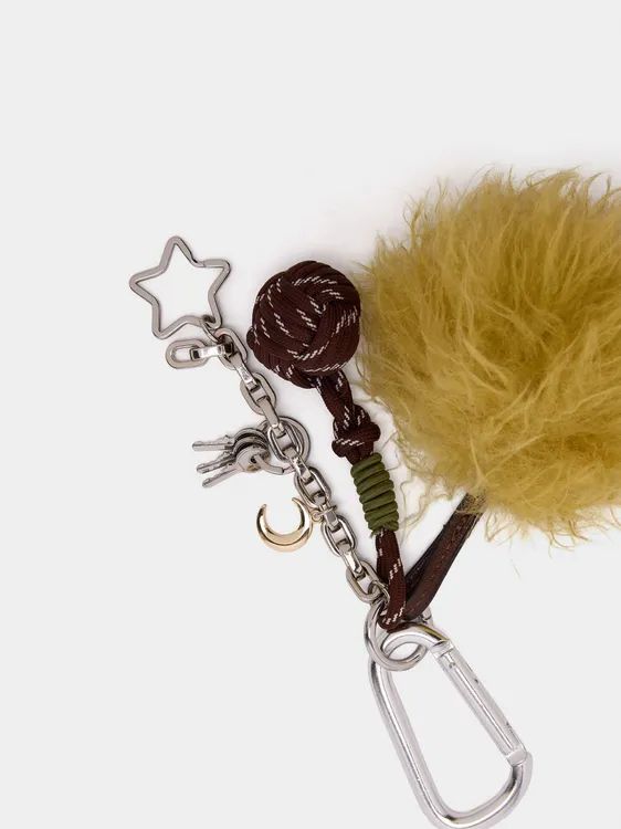 Keychain Charm With Pompom And Star 242879 — image 1
