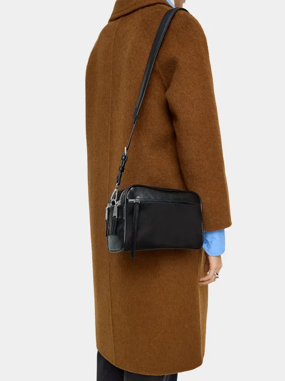 Crossbody Bag Contrast Of Textures 242979 — image 1