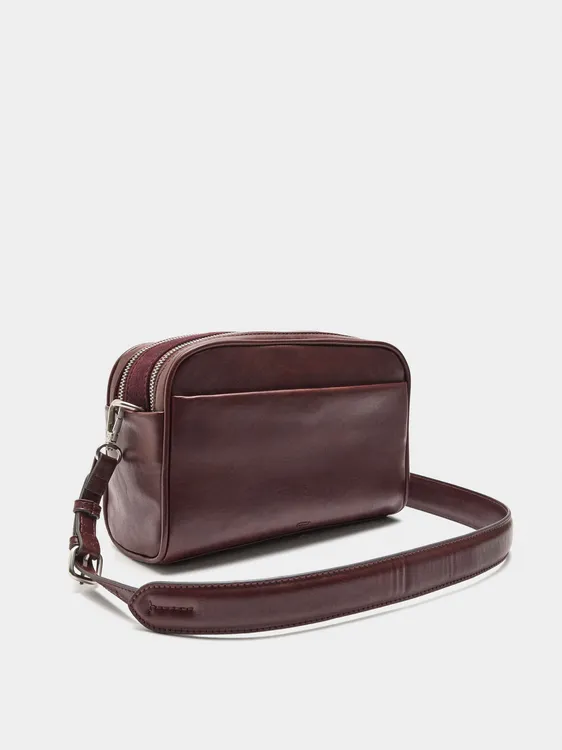 Crossbody Bag Contrast Of Textures 242981 — image 2