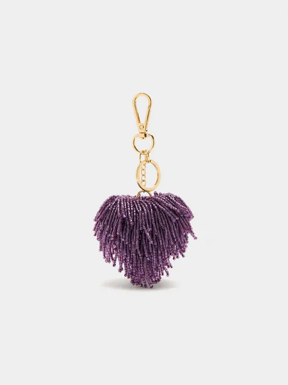 Keychain Charm Heart With Beads 242991 — image 2