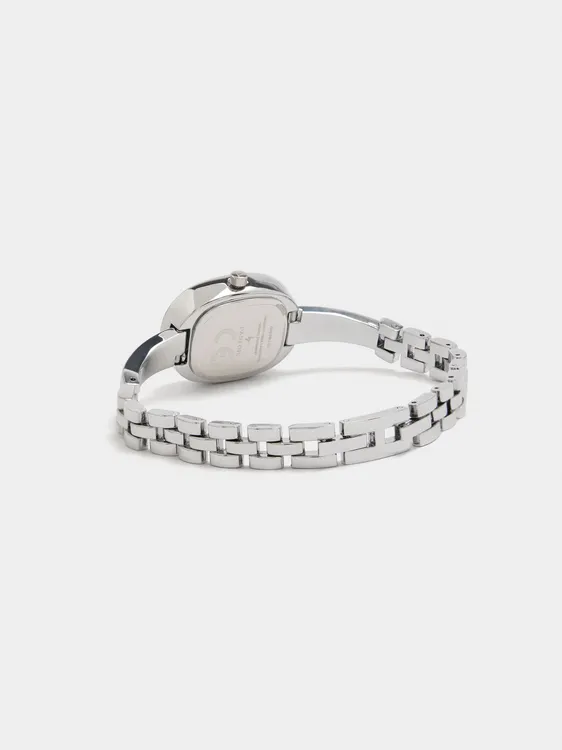 Oval Watch With Stainless Steel Bracelet 243087 — image 4