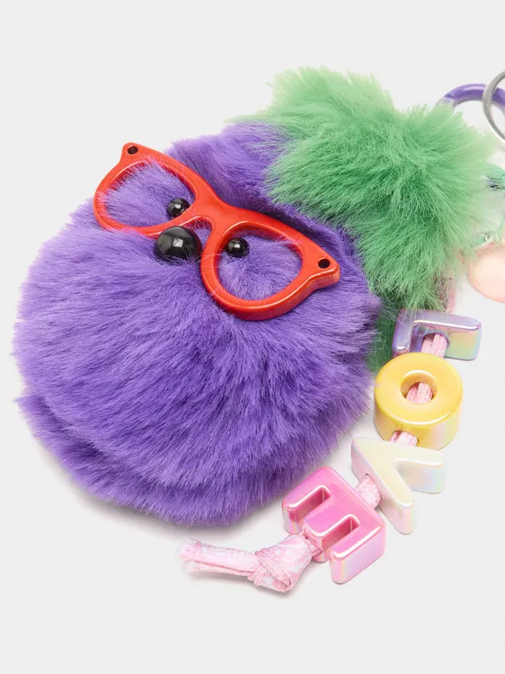Keychain With Charm Pompom Love 243096 — image 4