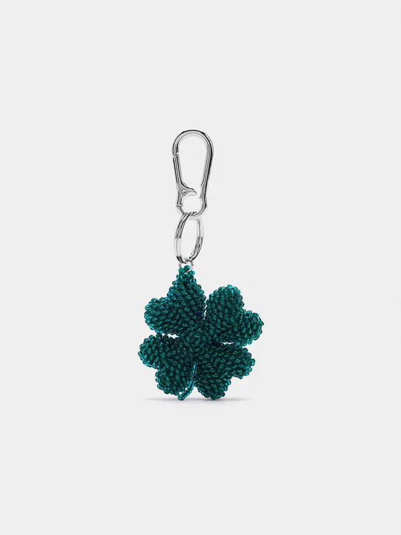 Keychain Charm Clover With Beads 243145 — image 2