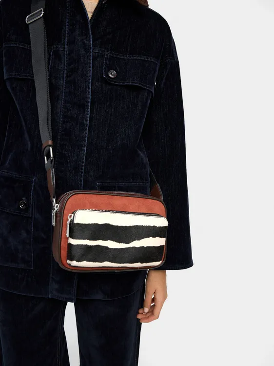 Crossbody Bag With Leather Details 243212 — image 1