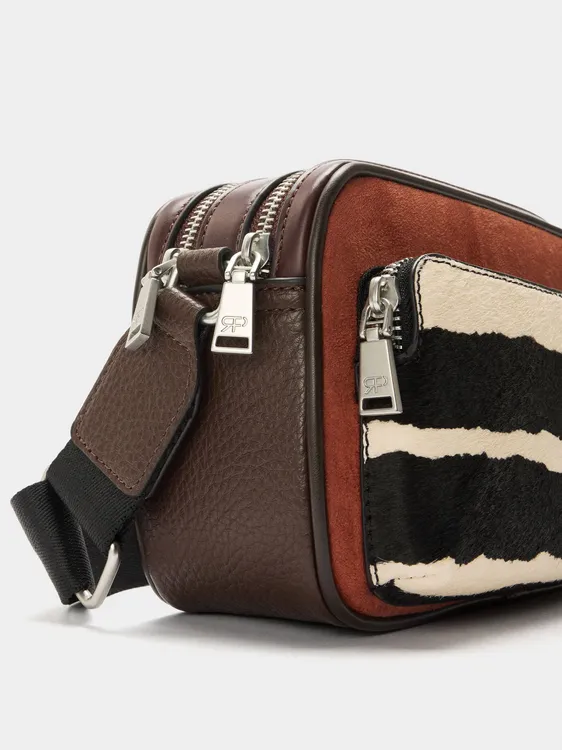 Crossbody Bag With Leather Details 243212 — image 4