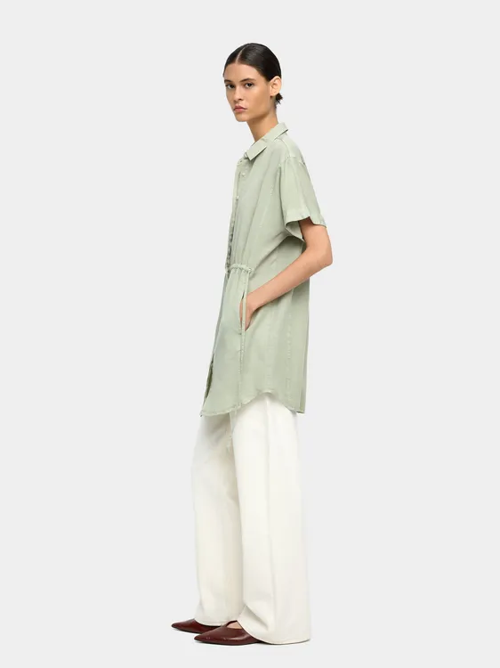 Shirt Dress With 100% Lyocell 243516 — image 1