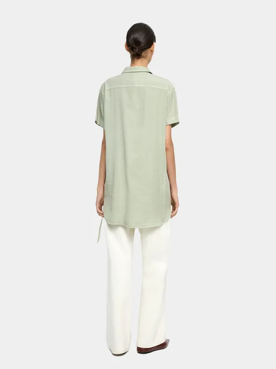 Shirt Dress With 100% Lyocell 243516 — image 4